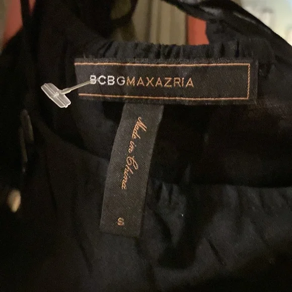 BCBGMaxAzria Black Romper